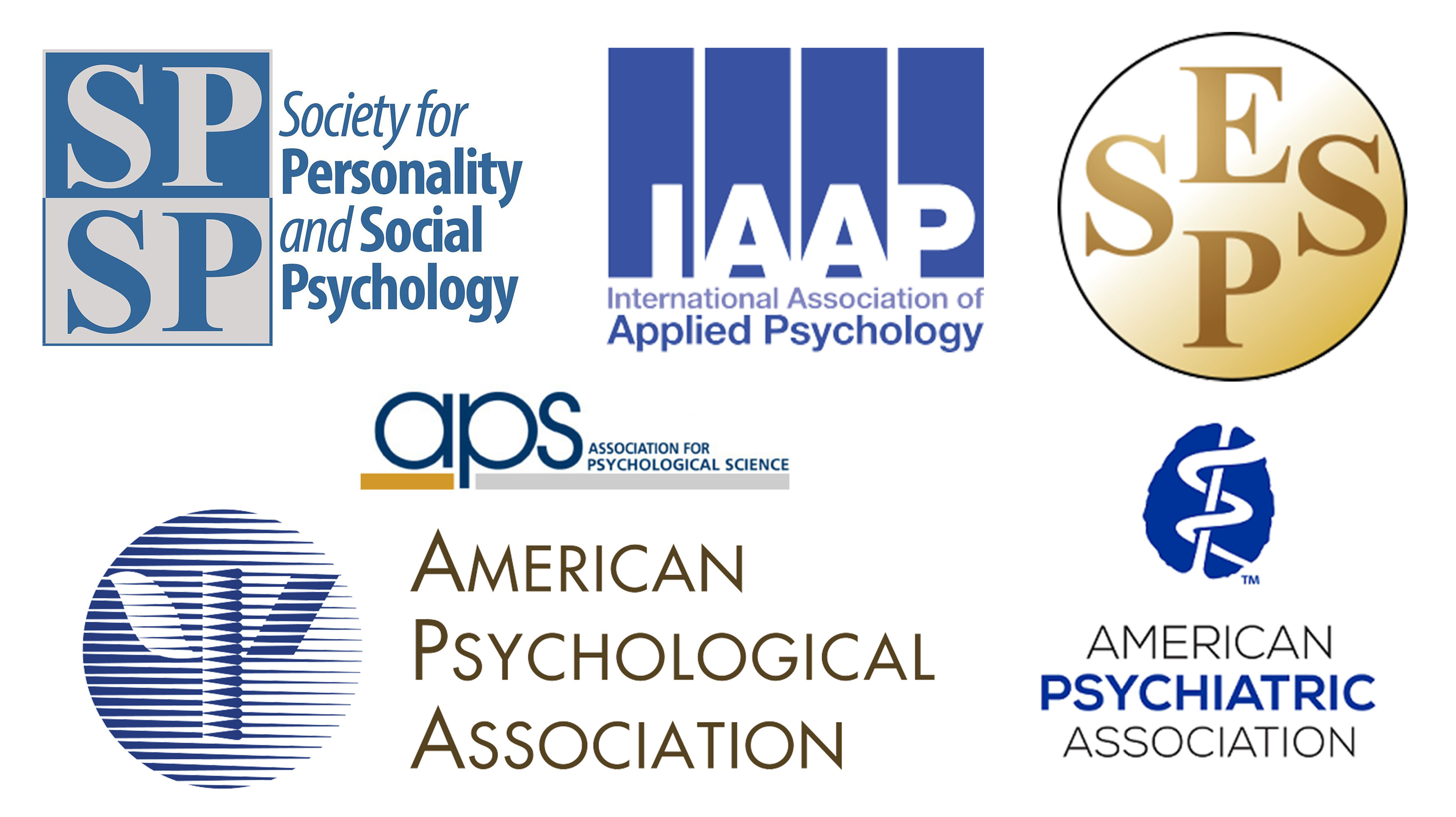 Various psychological associations, such as the American Psychological Association, the American Psychiatric Association. etc.