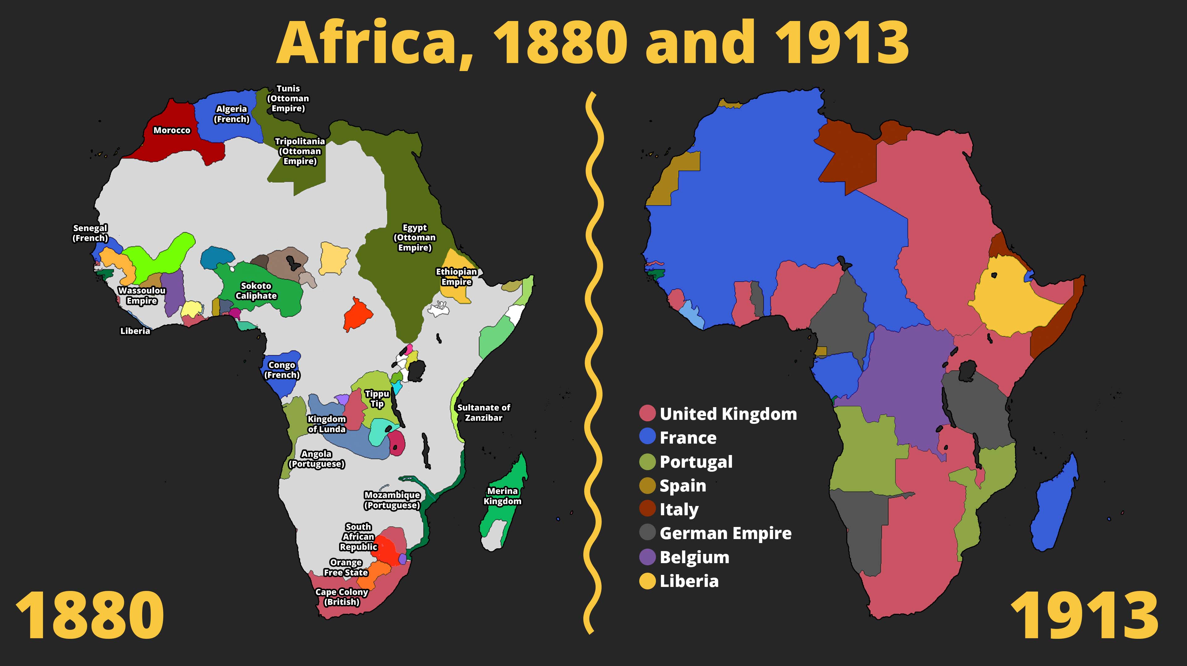 Mapa De frica 1880 Imperialism In Africa Mrs Flowers History